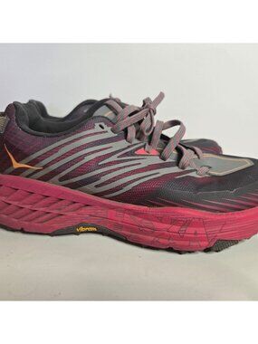 Women's Hoka Speedgoat 4 Trail Running Shoe Outdoors Adventures Comfort Size 7.5